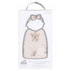 Just Born - Couverture d'emmaillotage 2 pièces + bandeau rose floral