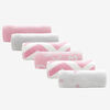 Wash Cloths 6/Pk Single Ply Pink Prt