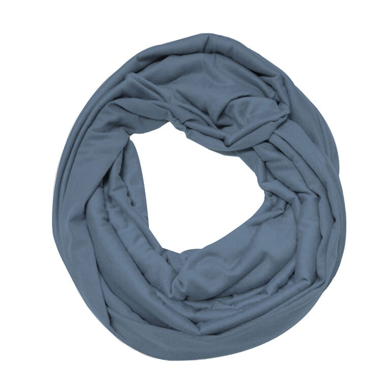 3-In-1 Nursing Scarf Denim Blue