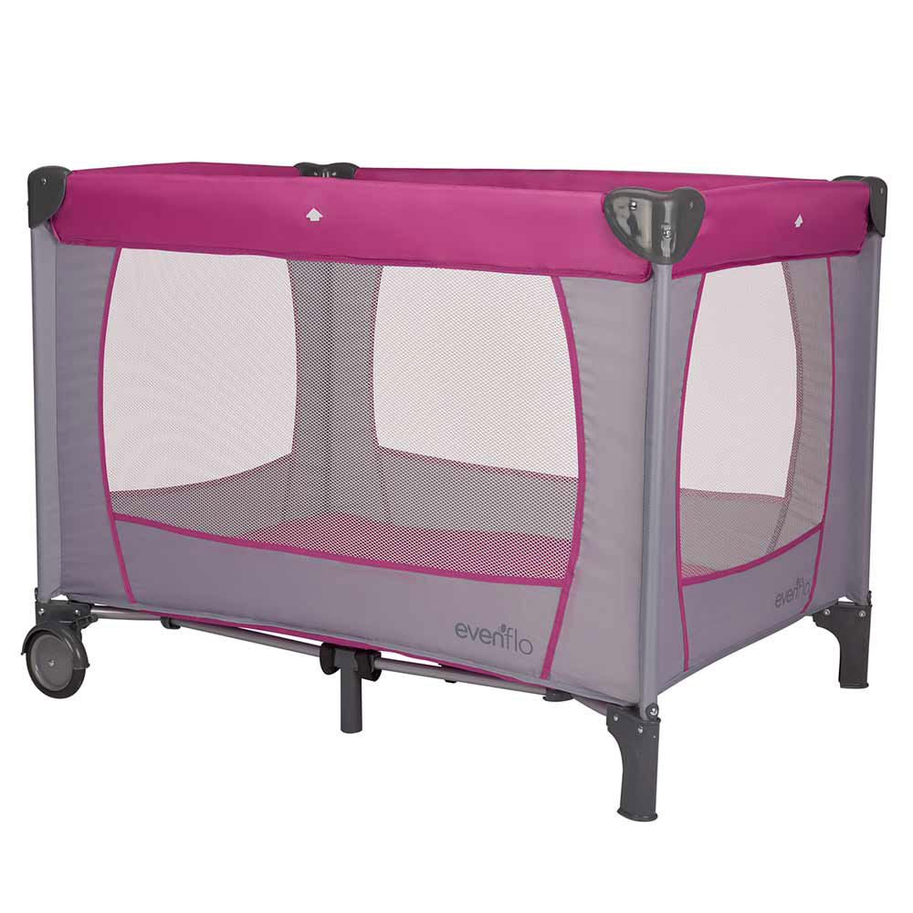 Evenflo Portable BabySuite Classic Playard Purple Orchid