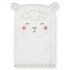 Koala Baby - 2-Pack Baby Hooded Towel & Mitt Set - Grey & White Lamb