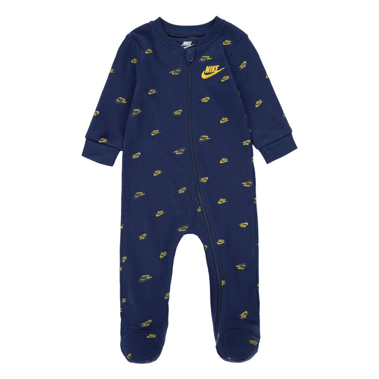 Nike Coverall - Midnight Navy - Size 3M