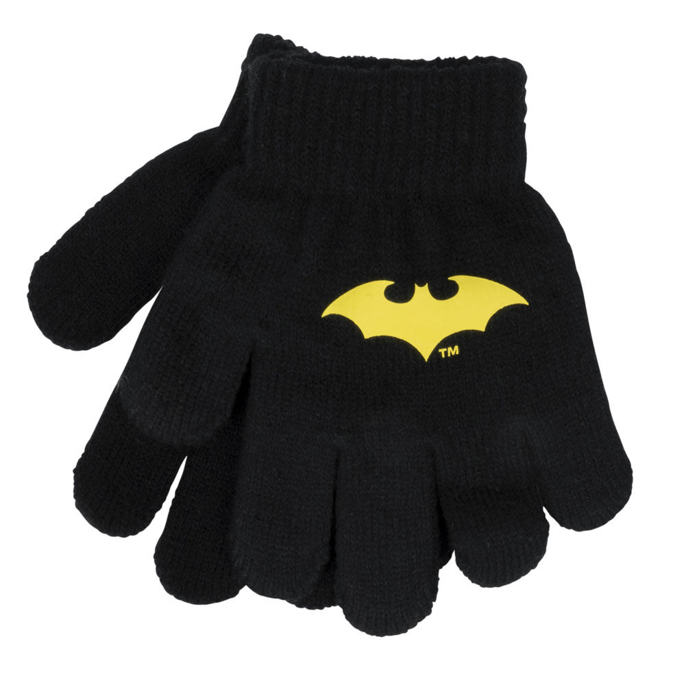Batman hat and glove set top