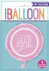 Pink Hearts Baby Shower Foil 18" - English Edition