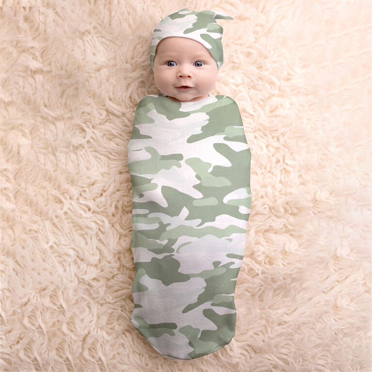 Itzy Ritzy Cutie Cocoon - Camo