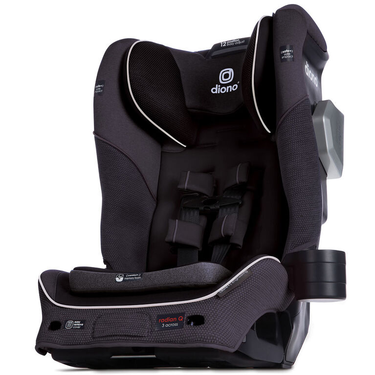 Radian 3Qxt Latch All-In-One Convertible Car Seat - Black Jet