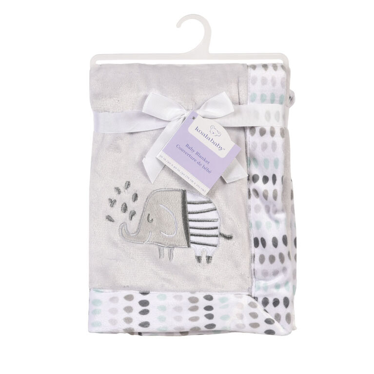 Koala Baby Baby Blanket Grey Applique Elephant Babies R Us Canada