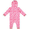 earth by art & eden - Shanna Coverall - Hooded Coverall - Powder Pink Multi, 18 Months