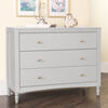Child Craft Stella 3-Drawer Dresser, Gentle Gray