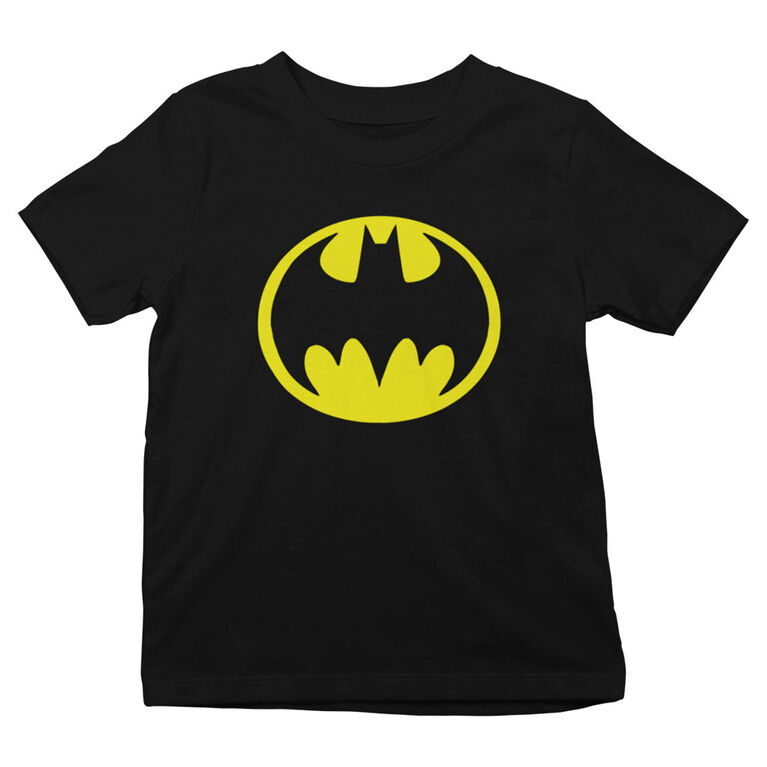 T-shirt à manches courtes BATMAN - Noir - 4T
