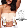 Medela Hands Free Pumping Bustier | Easy Expressing Pumping Bra with Adaptive Stretch for Perfect Fit | Chai Small