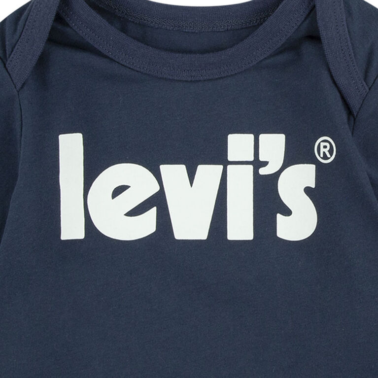 Levis Bodysuit Set - Dress Blues - Size 9M