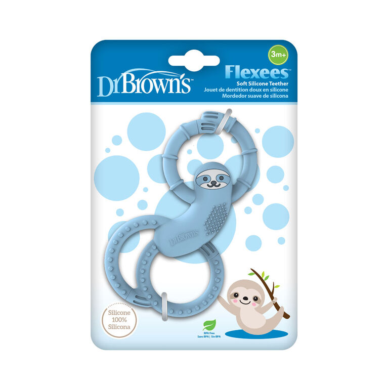 Dr. Brown's Sloth Long Limbed Silicone Teether - Assortment May Vary