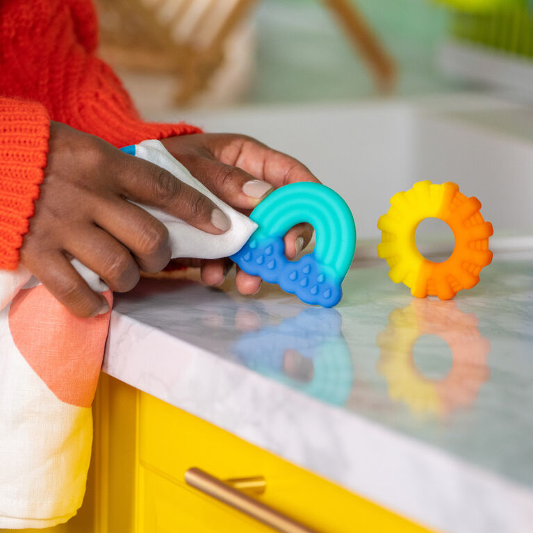 Bright Starts Chance of Smiles Silicone Teethers