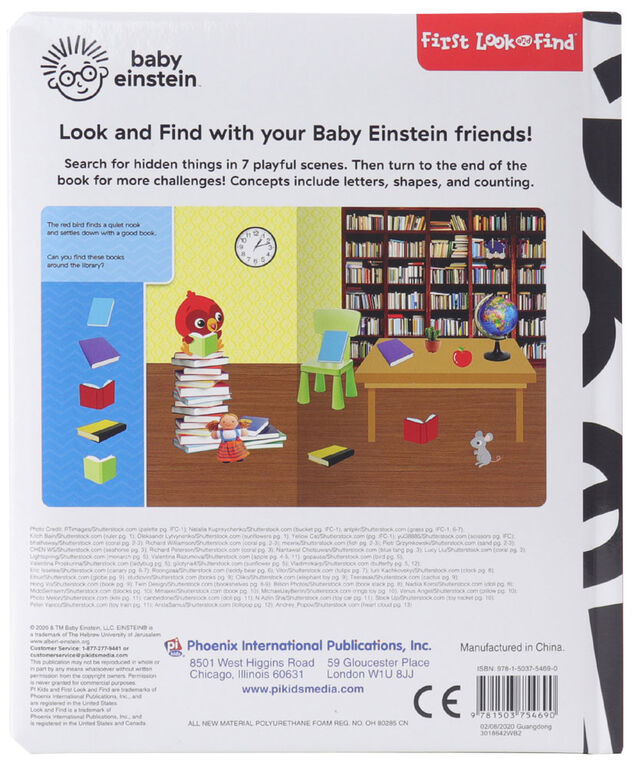 Baby Einstein Look And Find - Édition anglaise