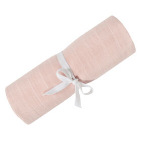 Cotton Muslin Swaddle/ Rose