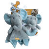 2 Pc Lovie/Rattle Set Elephant Baby