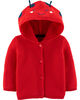 Carter's Ladybug Cardigan - Red, 6 Months