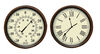 Bios Decorative Thermometer and Clock Set