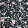 Motherhood - Long Sleeve Keyhole Blouse - Black print - M
