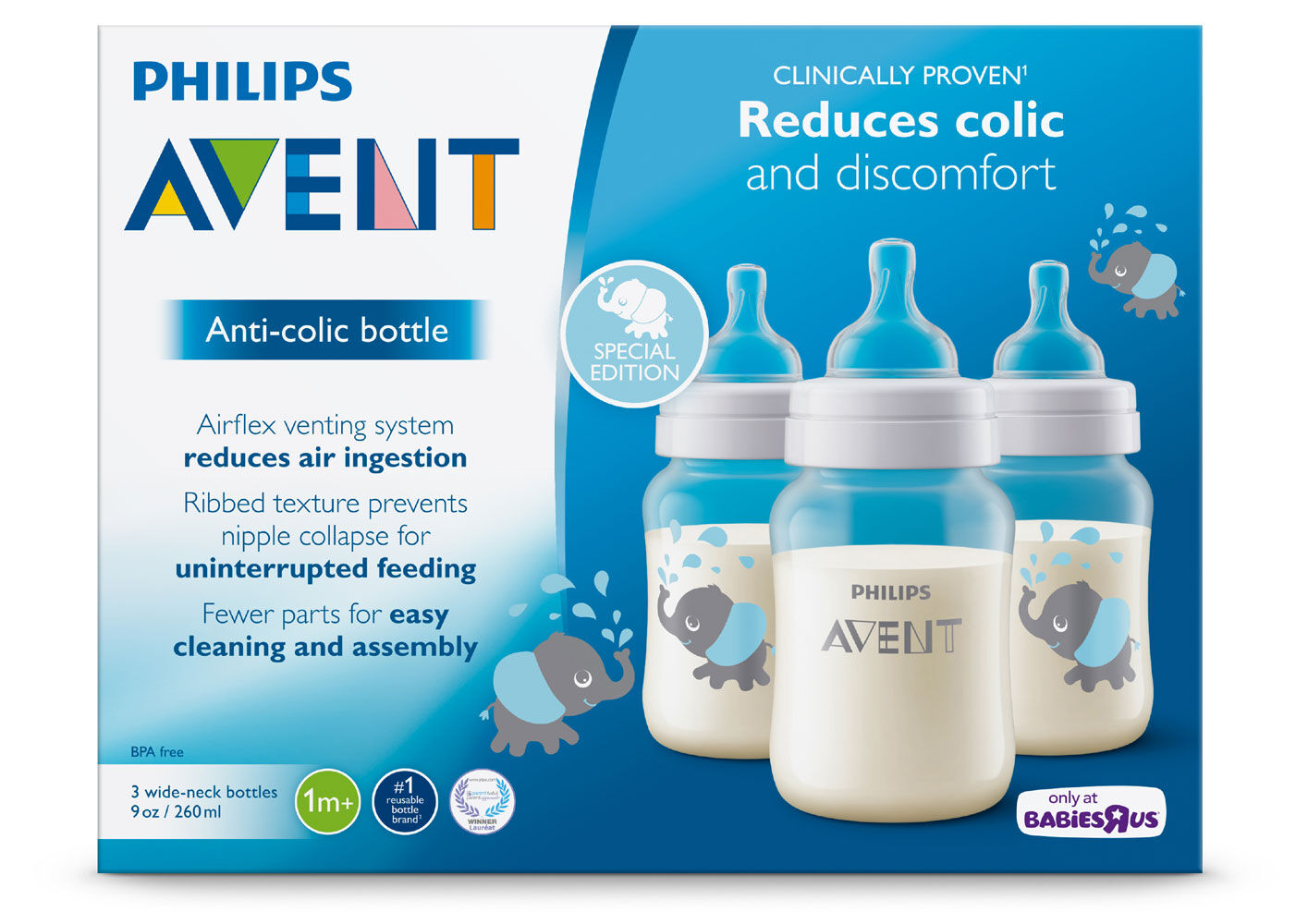 avent elephant bottles