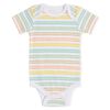 Koala Baby 4 Pack Short Sleeve Bodysuit Oatmeal Heather