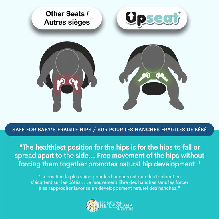 Upseat Floor And Booster Seat - Coconut