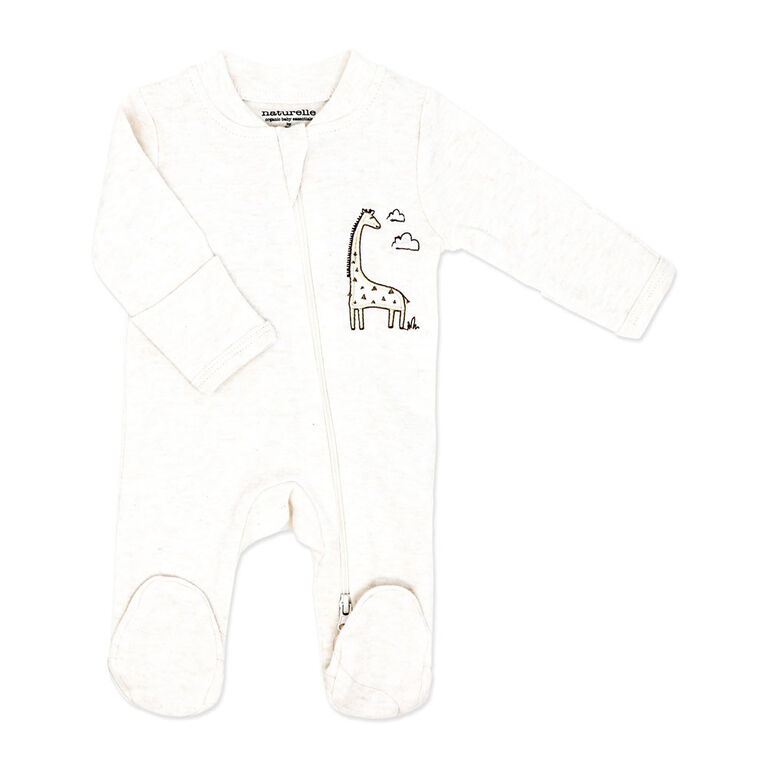 Dormeuse à mitainese Naturelle : beige prématuré