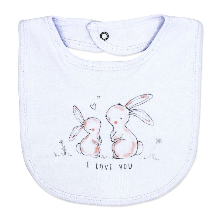 Rock A Bye Baby Boutique 5 Piece Mesh Bag Set:Bunny Newborn