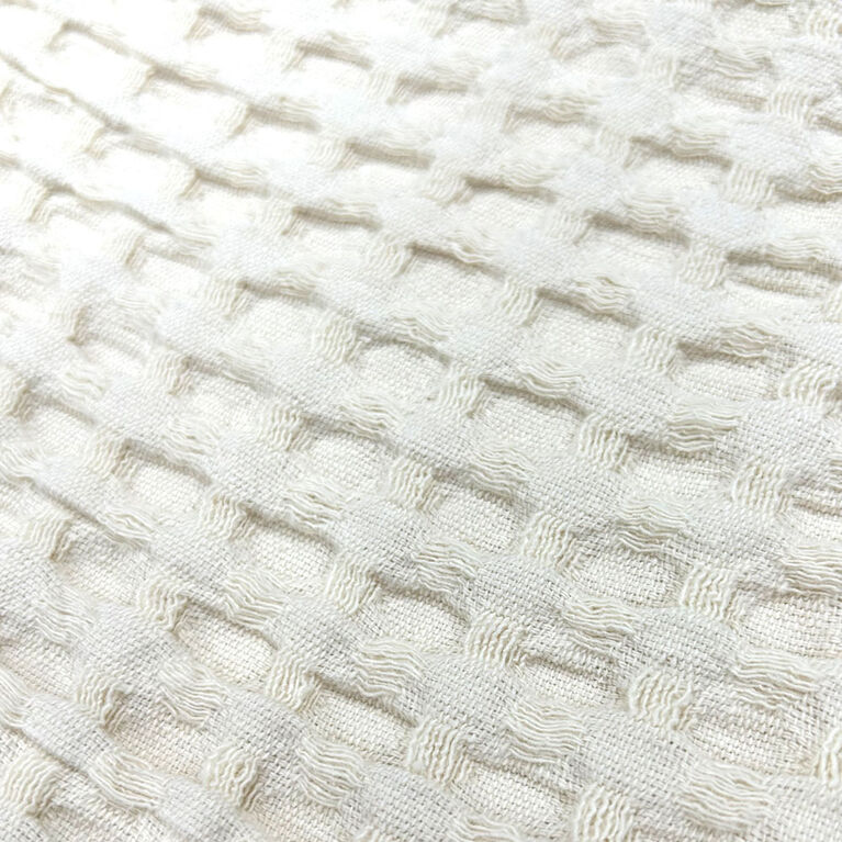 Koala Baby - Ivory Muslin Ottoman Weave Blanket