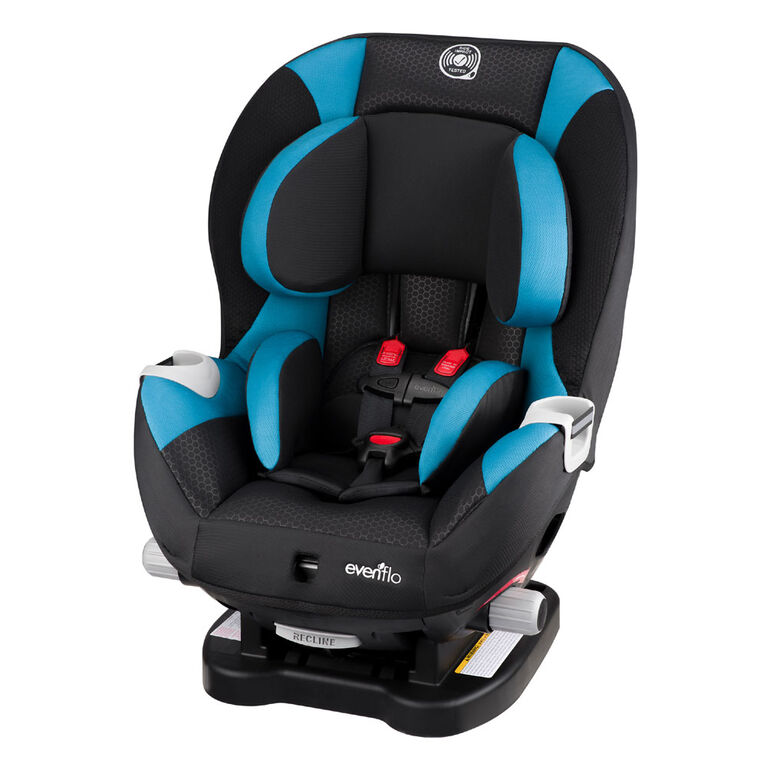 Evenflo Triumph Lx Convertible Car Seat Active Aqua R Exclusive Babies Us Canada - How To Convert Evenflo Car Seat