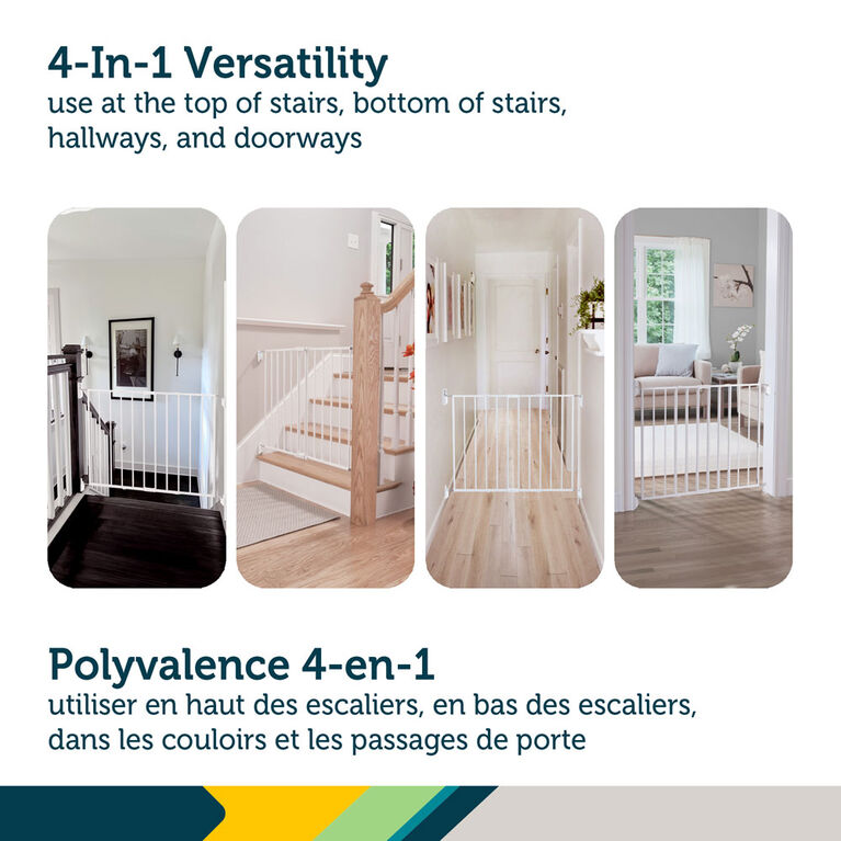 Safety 1st  Barrière en métal extensible Haut des escaliers