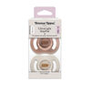 Tommee Tippee Ultra-light StayPut Pacifier, 6-18m, 2 Count, One-Piece Silicone Design