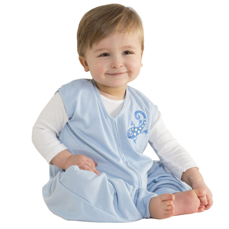 Sac de nuit pour bébé qui marche tôt HALO SleepSack – Bleu Gecko - Très grand.