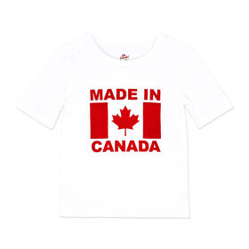 Oh Canada! By RTL T-shirt blanc fabriqué au Canada