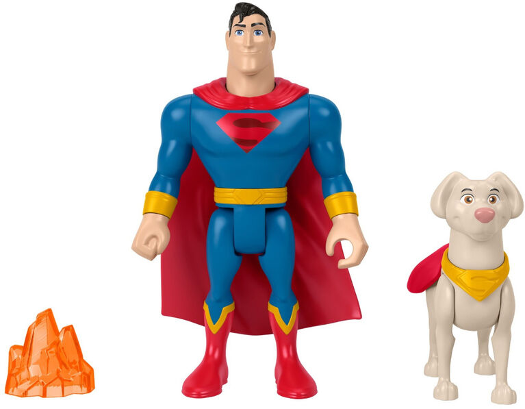 Coffret de figurines articulées DC Krypto Super-Chien – Superman et Ace