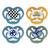 Advantage Pacifier Stage 2 Blue 4 Pack