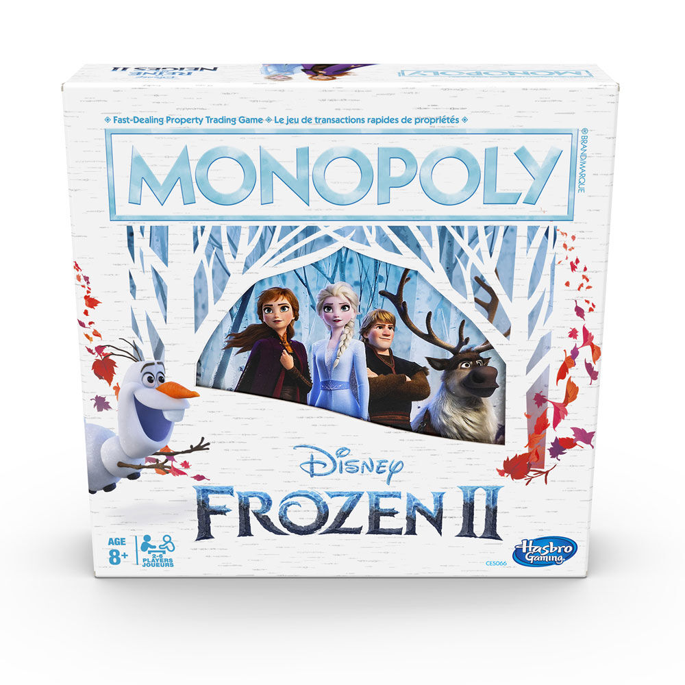 Monopoly Game Disney Frozen II Edition