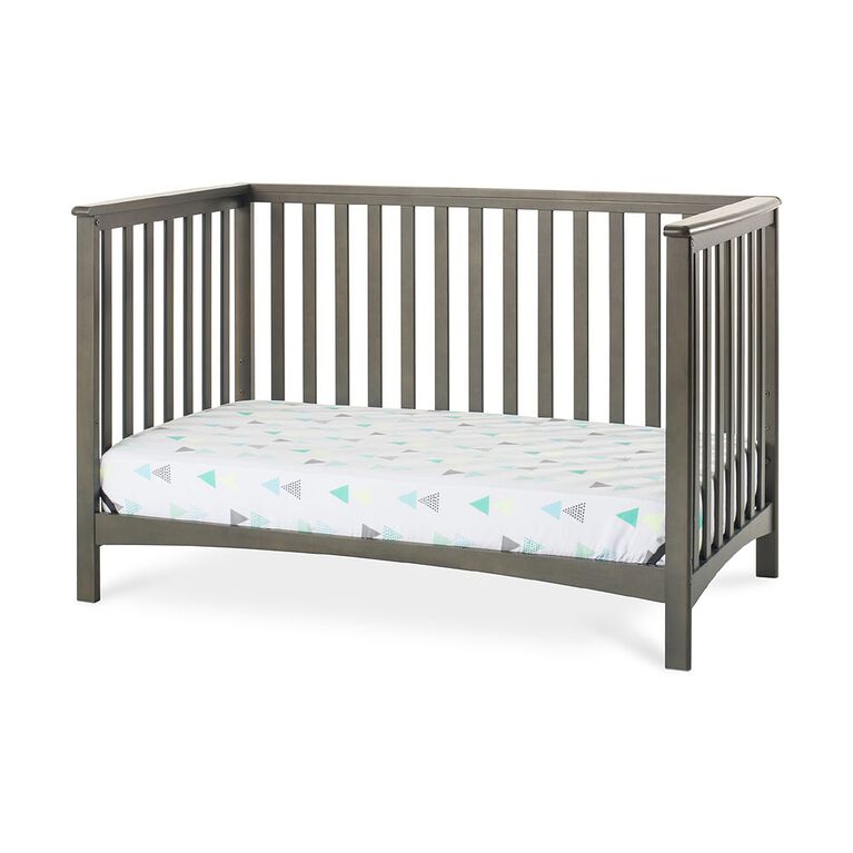 Forever Eclectic by Child Craft London 4-in-1 Convertible Crib, Dapper Gray