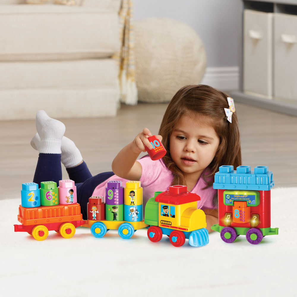 Leapbuilders 123 shop counting train