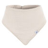 Just Born - Lot de 4 Bavoirs Bandana en Mousseline - Beige