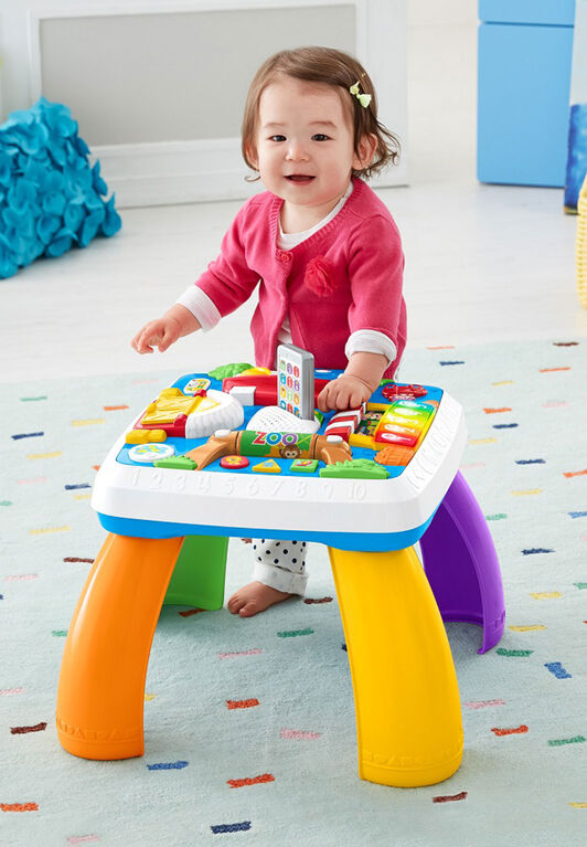 Fisher Price Rires Et Eveil Table D Apprentissage Eveil Progressif Edition Francaise Babies R Us Canada