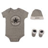 Converse 3PK Cache couche - Gris, 0-6 mois.