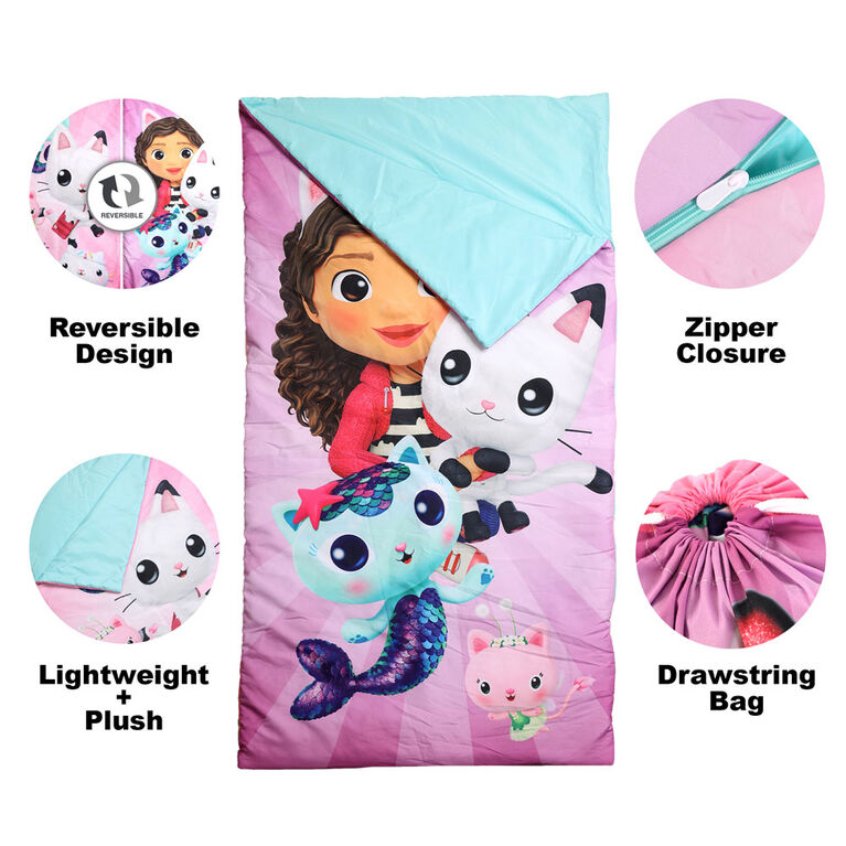 Gabby's Dollhouse Kids Slumber Bag