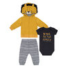 PL Baby Safari Themed Hoodie Set Golden Yellow 12M