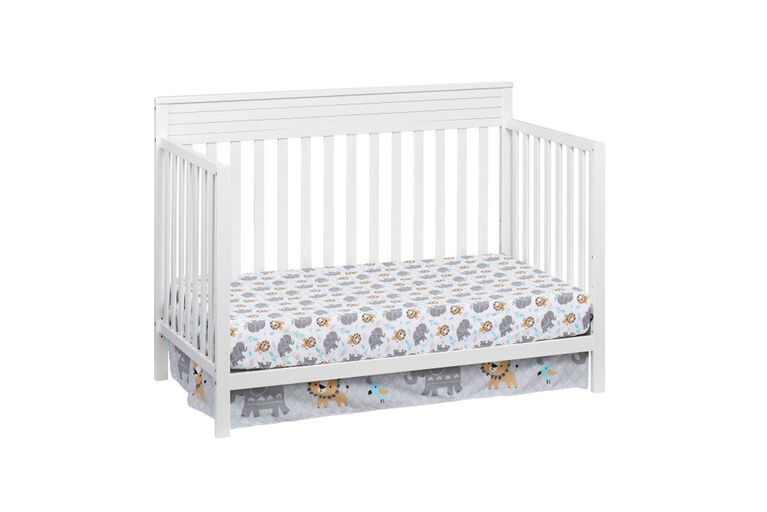 Couchette Convertible Oxford Baby Skyler 4-en-1 Blanc Neige – Notre exclusivité