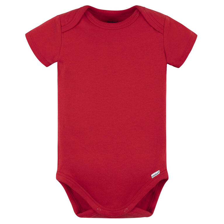 Gerber Childrenswear - Onesie - Red/0-3 months