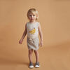 18-24m cache-couche sans manches - gris chiné