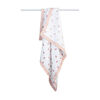 Lulujo - Couverture réversible mousseline 3Pl - Mar