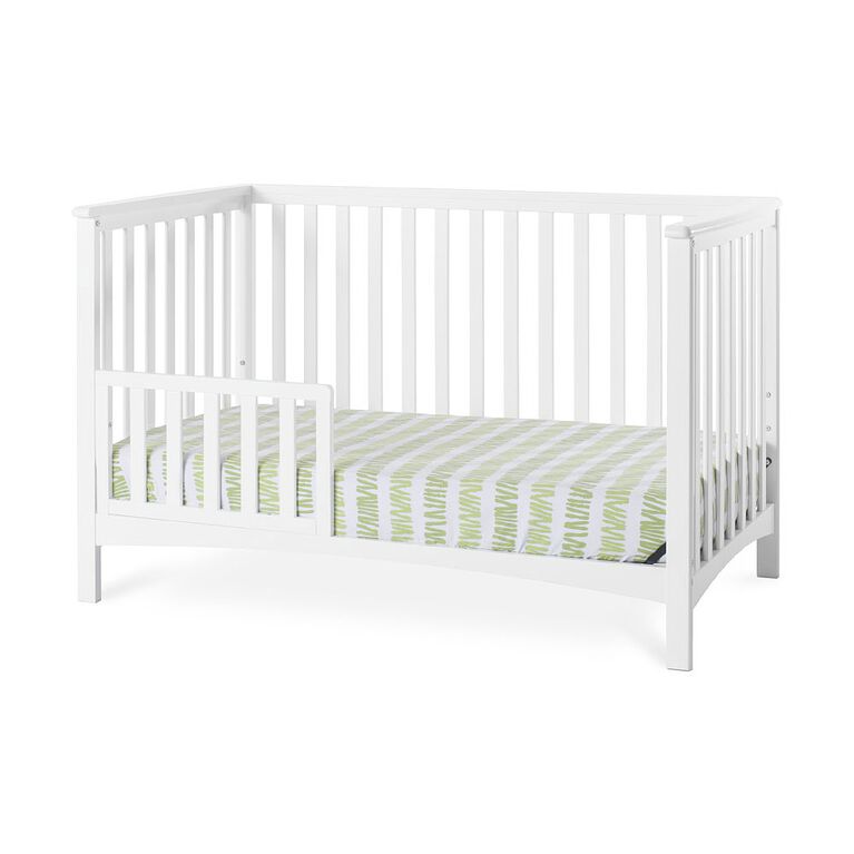 Forever Eclectic by Child Craft London 4-in-1 Convertible Crib, Matte White